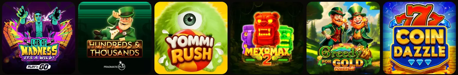 Online gokkasten van HolyLuck Casino met jackpots
